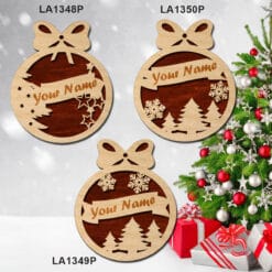 Ornement de Noël personnalisé