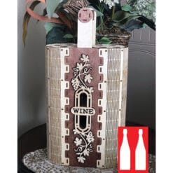 Coffret à vin élégant fait main