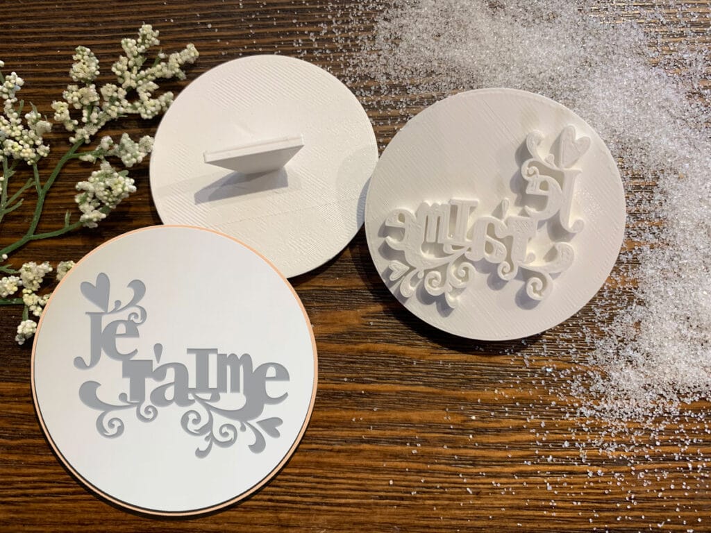 Je t'aime – Cookie Stamp