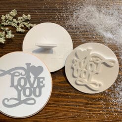 I Love You – Cookie Stamp