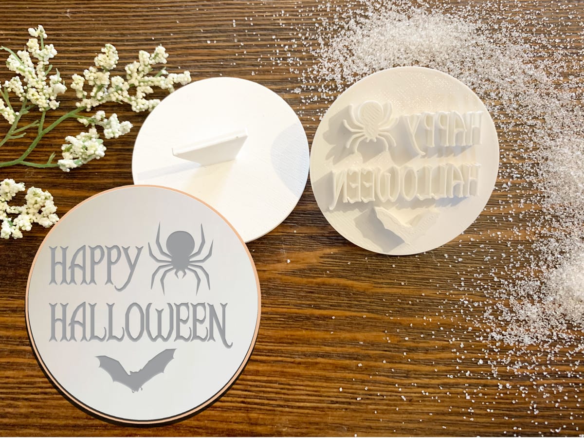 Happy Halloween- Étampe à biscuits 3 Happy Halloween – Cookie Stamp