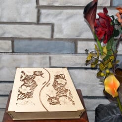 Gift Wood Box Laser Cut image