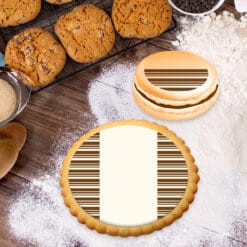 Stencil PETG Design Cookies Pastry Sweet Sugar Geometric form Dot Love