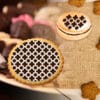 Pochoir en PETG pour Cookies et Pâtisseries – Formes Géométriques, Points et Motifs “Love” en Sucre
