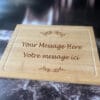Personalized Bamboo Cut Board- Laser Engraving Wood