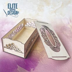 Boîte à mouchoirs en bois serviette design spécial