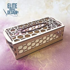 Boîte à mouchoirs en bois serviette design spécial
