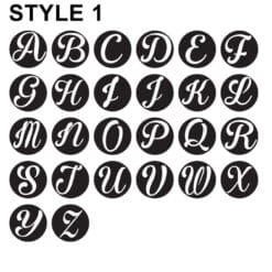 Personalized Alphabet Keychain - Image 4