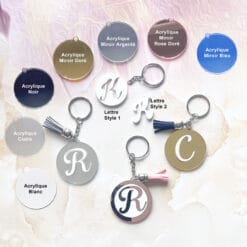 Personalized Alphabet Keychain - Image 7