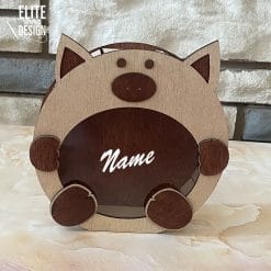 Tirelire personnalisable – Made in Québec