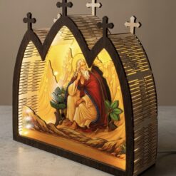 Saint Elie Wooden Icon
